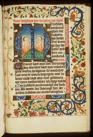Two souls in Purgatory