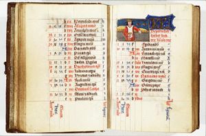 September: a man sowing; Libra