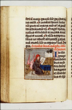 St. Mark, with his symbol the lion