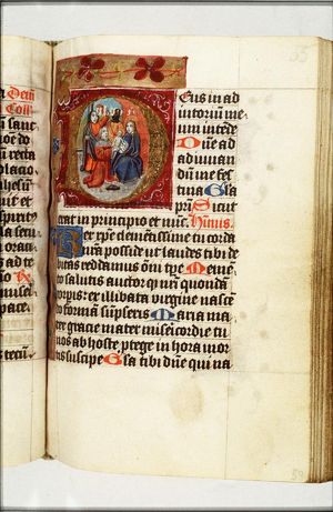 The adoration of the Christ-child by the Magi