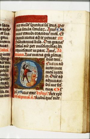 The massacre of the Innocents: Herod's men kill the newborn boys of Bethlehem