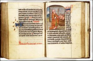St. Nicholas, Bishop of Myra, and the three children in the tub