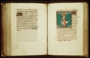 St. Valentine holding a crozier