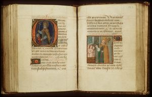 St. Martin, Bishop of Tours, giving alms to a beggar