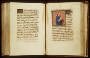 Madonna: Mary holding the Christ-child