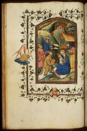 The adoration of the Christ-child by the Magi