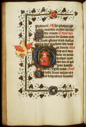St. Jerome holding a book