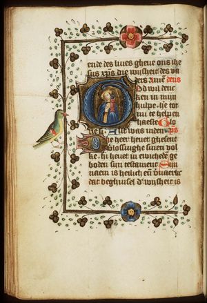 St. Barbara holding a tower