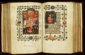 The tortures of Christ: Christ is flagellated