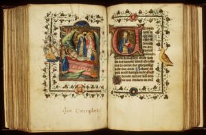 The entombment of Christ