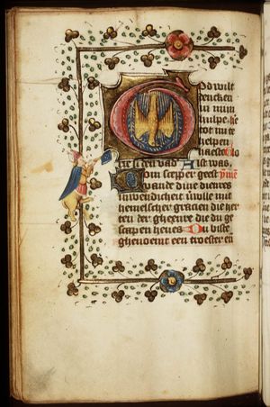 The Holy Spirit as a dove