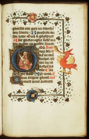 St. Paul holding a sword