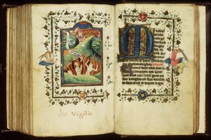 Three souls in Purgatory