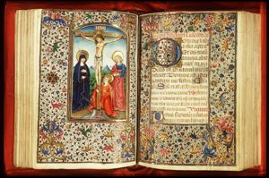 The Crucifixion, with Mary, St. John and St. Mary Magdalene