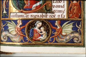 Maria Lactans: Mary suckles the Christ-child