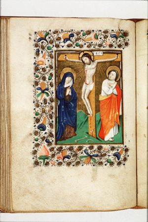 The Crucifixion, with Mary and St. John