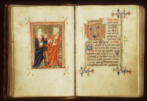 The Visitation: Mary meets St. Elisabeth
