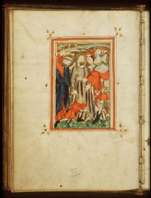 The arrest of Christ: the kiss of Judas; the ear of Malchus cut off by St. Peter