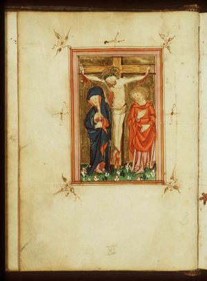 The Crucifixion, with Mary and St. John