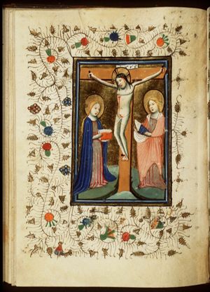 The Crucifixion, with Mary and St. John
