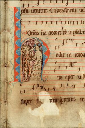 The baptism of Christ by St. John the Baptist