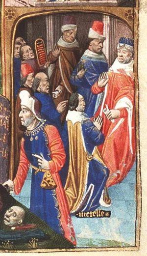 Metellus Numidicus before the judges