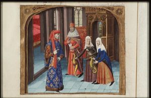Tiberius Sempronius Gracchus, having found two snakes in his house, consults an haruspex