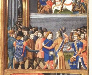 Scipio turning over prisoners to Hasdrubal