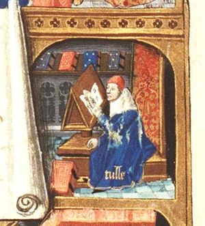 Cicero in his study