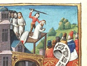 Execution of the rebels of Privernum (Privernates)