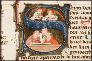 Monks singing