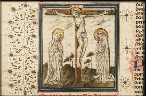 Crucifixion, with Mary and St. John