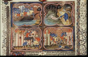 Aeneas lands in Latium (1st of 4)