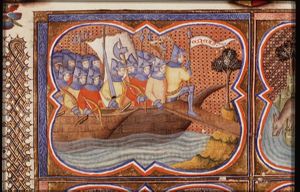 Aeneas lands in Latium (1st of 4)