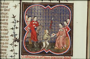 The Romans receive the Samnite delegation