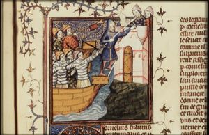 Laevinus attacks Anticyra from the sea