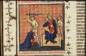 Philip V, king of Macedonia, has Demetrius beheaded