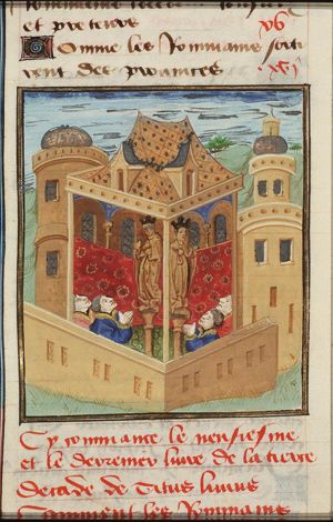 Romans worshipping their gods