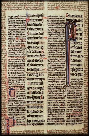 St. Paul holding a sword