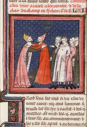The reconciliation of Jacob and Esau