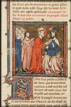 Moses appoints Joshua as his successor