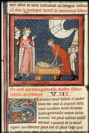 Nebuchadnezzar has Jewish youths castrated