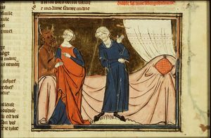 Legend of the woman, dedicating her child to the devil