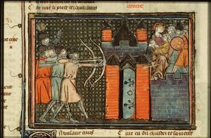 Legend of the picture of Mary protecting an archer
