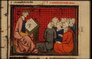 Legend of the king reading a Mary-complaint