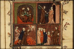 Legend of the monks, who sold baskets (1st)