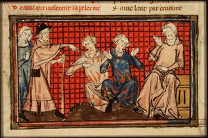 Legend of Mary taking revenge on the people, who troubled her pilgrim