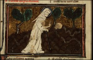 Legend of the skull speaking to the hermit