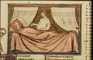 Legend of the count who wouldn't have a virgin because he promised fidelity to Mary