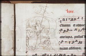 The Resurrection: Christ steps out of his tomb